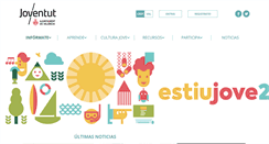 Desktop Screenshot of juventud-valencia.es